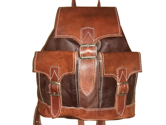 Mochila Fez doble Bolsillo pequeño combinada