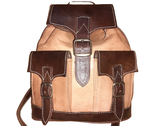 Mochila Fez doble Bolsillo pequeño combinada