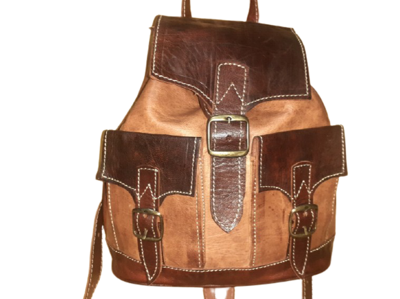 Mochila Fez doble Bolsillo pequeño combinada