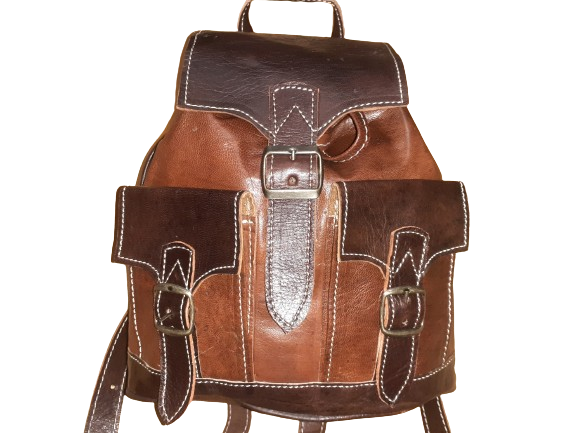 Mochila Fez doble Bolsillo pequeño combinada